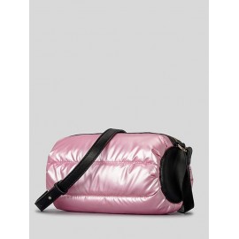 Women's Daily Fashion Padded Quilted Puffer Design Pillow Shape Crossbody Bag