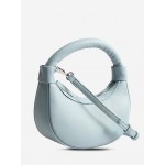 Women's Fashion Daily Solid Color Top Handle Crescent Half Moon Shoulder Crossbody Bag
