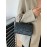 Women's Daily Embossed Textured Top Handle Crossbody Flap Bag