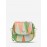 Geometric Pattern Flap Chain Strap Crossbody Bag