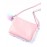Women's Y2K Fashion Winter Colorful Rainbow Fluffy Faux Fur Pompon Pendant Design Mini Shoulder Bag