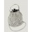 Women's Party Evening Bling Bling Rhinestone Toggle Drawstring Crossbody Bucket Bag