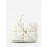 Women's Simple Style Solid Color Puffer Down Cotton Quilted Tote Bag