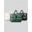 Women's Simple Style Solid Color Puffer Down Cotton Quilted Tote Bag