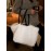 Women's Daily Solid Color Winter Fluffy Fuzzy Furry Faux Fur Large Capacity Shoulder Tote Bag