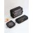 3Pcs Semi-transparent Portable Travel High Capacity Waterproof Make-up Storage Bags