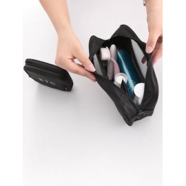 3Pcs Semi-transparent Portable Travel High Capacity Waterproof Make-up Storage Bags