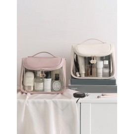 Transparent Large Capacity Portable Travel Make-up Storage Bag