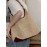 Women's Resort Summer Vacation Beach Large Capacity Raffia Straw Shoulder Tote Bag with Wristlet Bag
