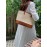 Women's Daily Casual Beach Vacation Colorblock Two Tone Straw Tote Shoulder Bag