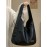 Large Capacity Simple Style PU Leather Shoulder Bag