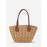 Large Capacity Beach Vacation Straw Raffia Tote Bag